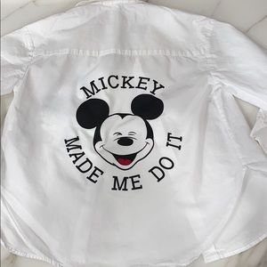 Button down white shirt